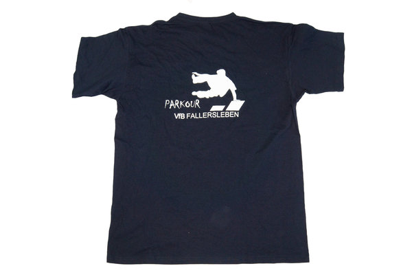 Parkour T-Shirt #6 Gr. M/ navy
